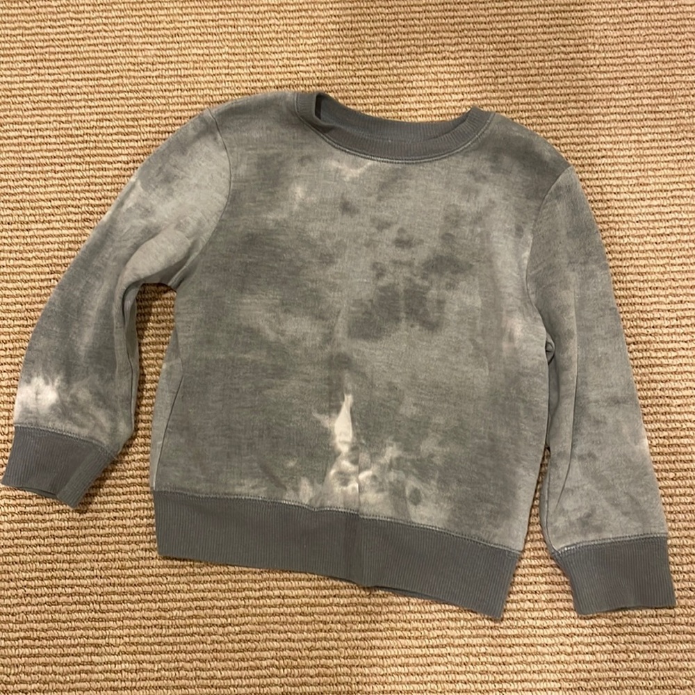 Jumping beans grayish/blue tie dye sweatshirt